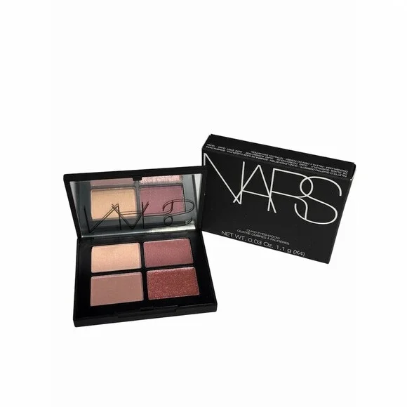 NARS Quad Eyeshadow Palette Kuala Lumpur 4 Shade Shimmer Satin Glitter NIB - Picture 16 of 16